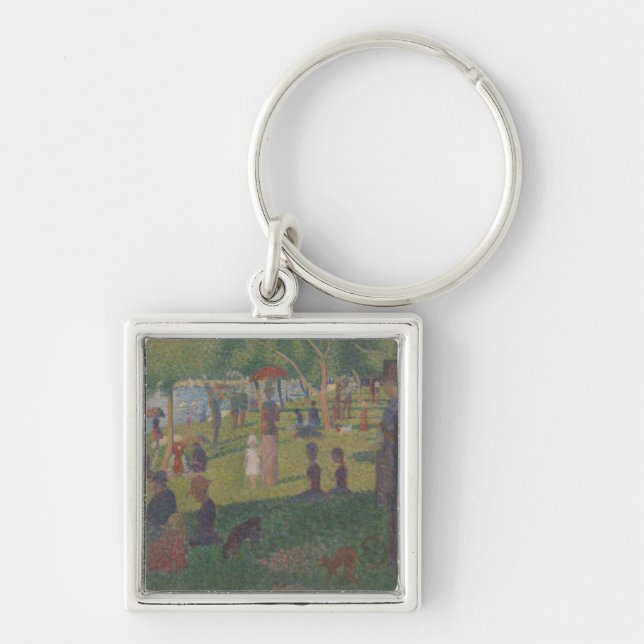 Georges Pierre Seurat | Study for A Sunday on La G Key Ring (Front)