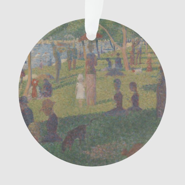 Georges Pierre Seurat | Study for A Sunday on La G Ornament (Front)