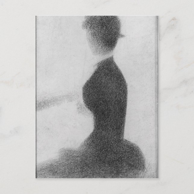 Georges Pierre Seurat | Study for Sunday Afternoon Postcard (Front)