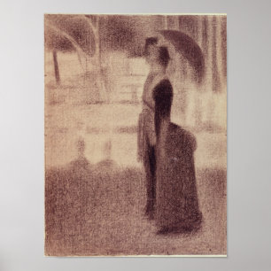 Georges Pierre Seurat   Study for Sunday Afternoon Poster