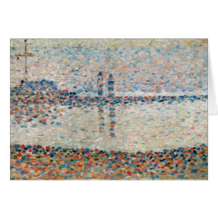 Georges Pierre Seurat Study for 'The Channel at