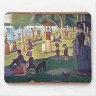 Georges Pierre Seurat   Sunday Afternoon on the Is Mouse Mat