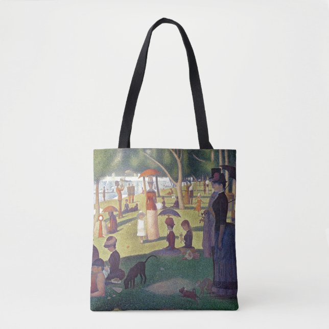 Georges Pierre Seurat | Sunday Afternoon on the Is Tote Bag (Front)