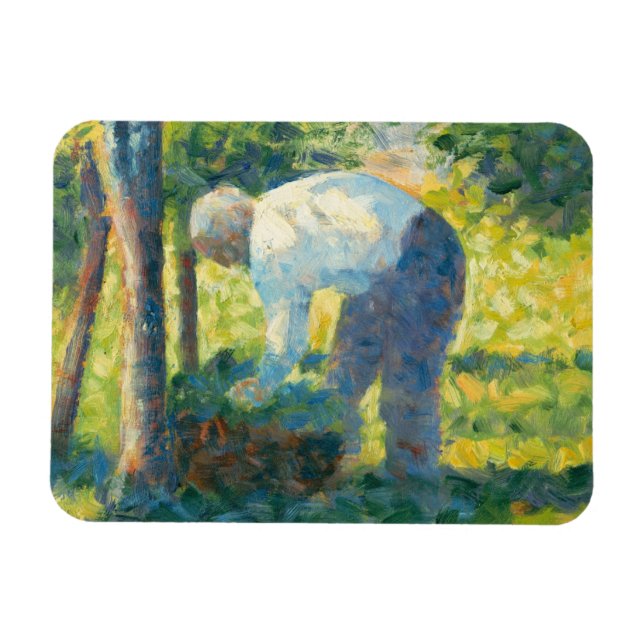 Georges Pierre Seurat | The Gardener Magnet (Horizontal)