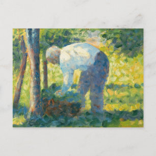 Georges Pierre Seurat   The Gardener Postcard