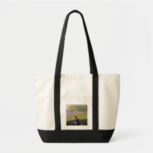 Georges Pierre Seurat The seamstress, or Sunday Tote Bag