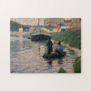 Georges Pierre Seurat   View of the Seine Jigsaw Puzzle