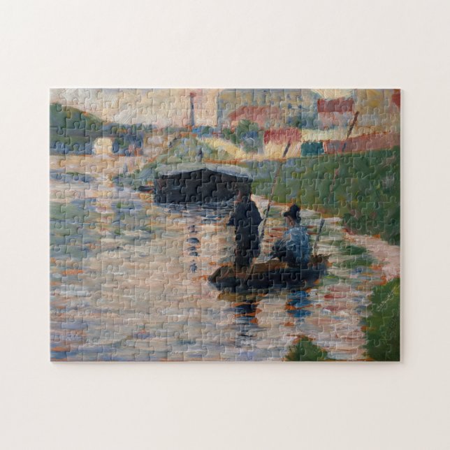 Georges Pierre Seurat | View of the Seine Jigsaw Puzzle (Horizontal)