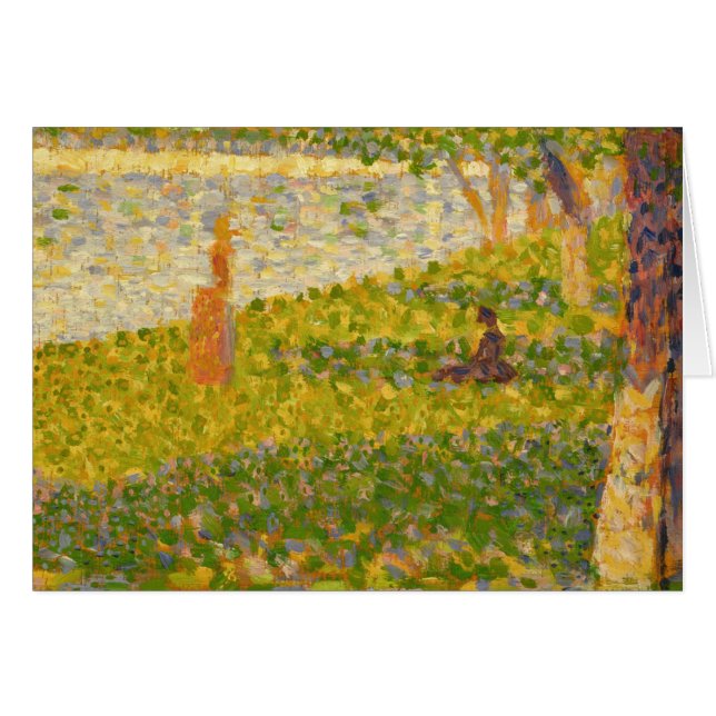 Georges Pierre Seurat | Women on the River Bank, s (Front Horizontal)