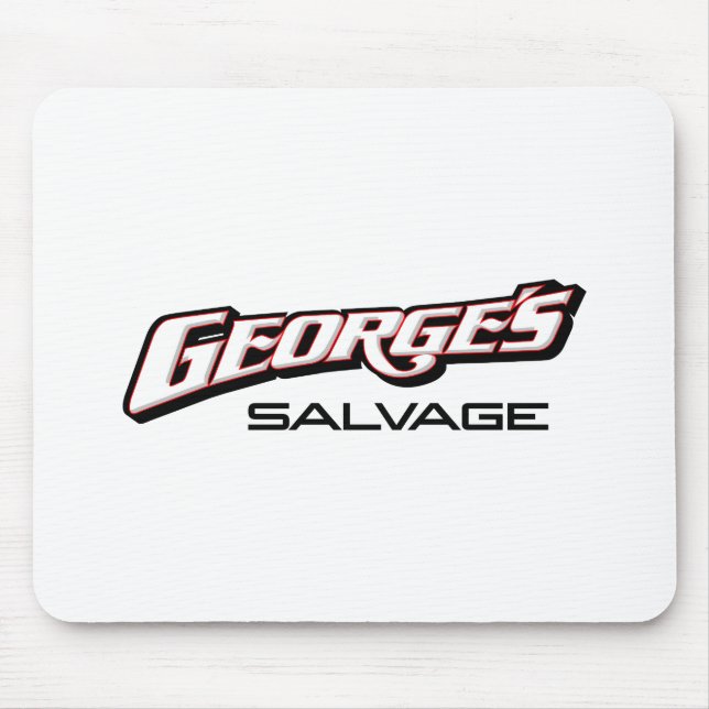 George's Salvage Logo 8-2-11 Mouse Mat (Front)