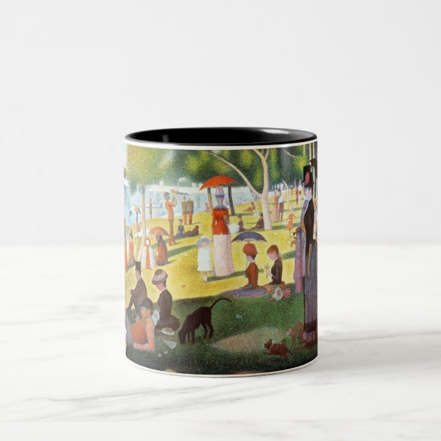 Georges Seurat A sunday afternoon fine art mug (Center)