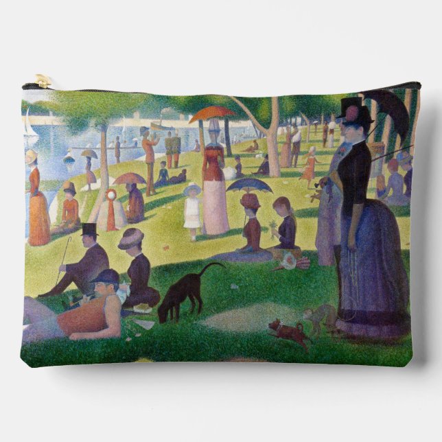 Georges Seurat - A Sunday on La Grande Jatte Accessory Pouch (Front)