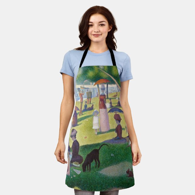 Georges Seurat - A Sunday on La Grande Jatte Apron (Worn)