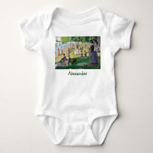 Georges Seurat - A Sunday on La Grande Jatte Baby Bodysuit