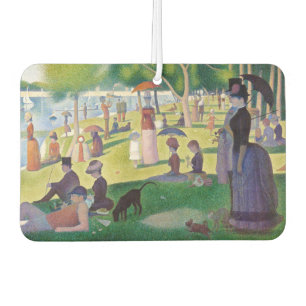 Georges Seurat - A Sunday on La Grande Jatte Car Air Freshener