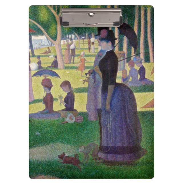 Georges Seurat - A Sunday on La Grande Jatte Clipboard (Front)