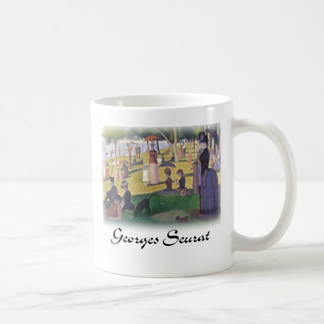 Georges Seurat - A Sunday on La Grande Jatte Coffee Mug (Right)