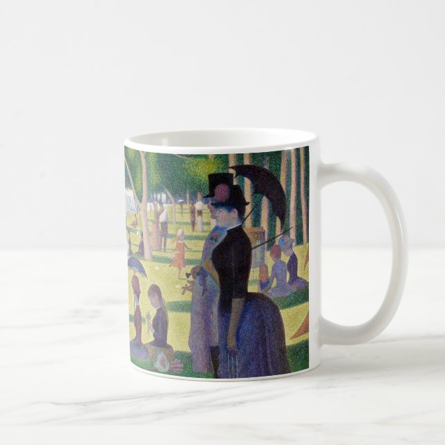 Georges Seurat - A Sunday on La Grande Jatte Coffee Mug (Right)