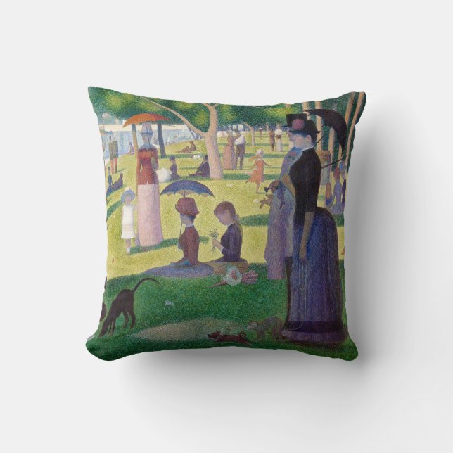 Georges Seurat - A Sunday on La Grande Jatte Cushion (Front)