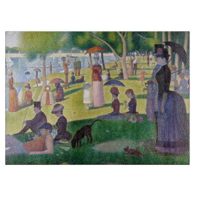 Georges Seurat - A Sunday on La Grande Jatte Cutting Board (Front)
