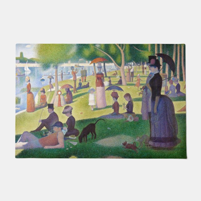 Georges Seurat - A Sunday on La Grande Jatte Doormat (Front)