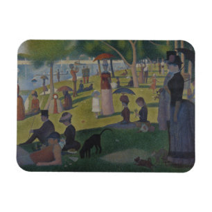 Georges Seurat - A Sunday on La Grande Jatte Magnet