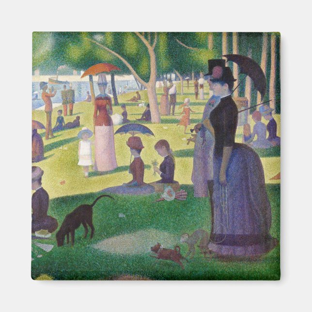 Georges Seurat - A Sunday on La Grande Jatte Magnet (Front)