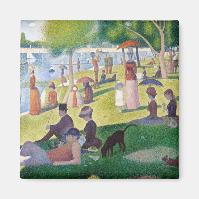 Georges Seurat - A Sunday on La Grande Jatte Magnet (Front)