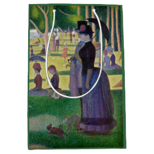 Georges Seurat - A Sunday on La Grande Jatte Medium Gift Bag