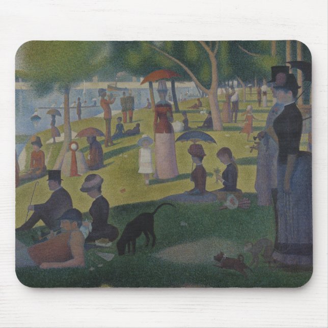 Georges Seurat - A Sunday on La Grande Jatte Mouse Mat (Front)