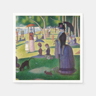 Georges Seurat - A Sunday on La Grande Jatte Napkin