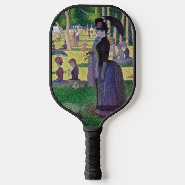 Georges Seurat - A Sunday on La Grande Jatte Pickleball Paddle (Front)