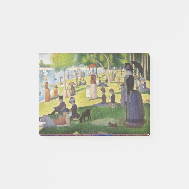 Georges Seurat A Sunday on La Grande Jatte Post-it Notes (Front)