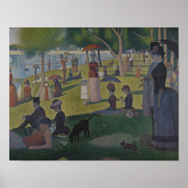 Georges Seurat - A Sunday on La Grande Jatte Poster (Front)