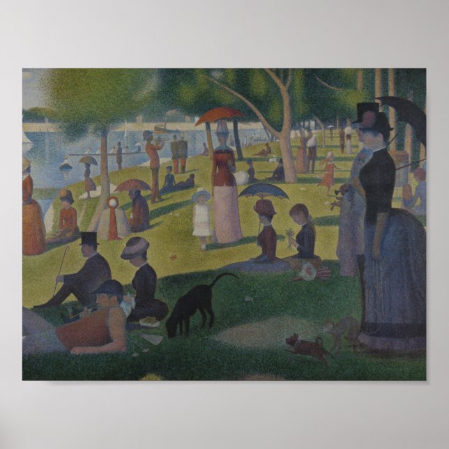 Georges Seurat - A Sunday on La Grande Jatte Poster (Front)