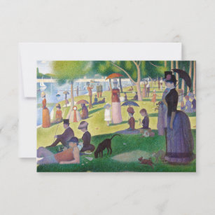 Georges Seurat - A Sunday on La Grande Jatte Thank You Card