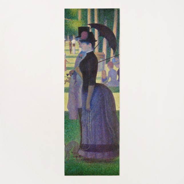Georges Seurat - A Sunday on La Grande Jatte Yoga Mat (Back)