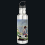 Georges Seurat - Bathers at Asnieres 710 Ml Water Bottle<br><div class="desc">Bathers at Asnieres / Une baignade a Asnieres / Baigneurs a Asnieres - Georges Seurat,  1884</div>