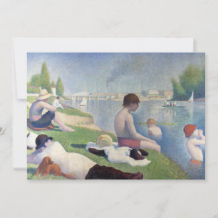 Georges Seurat — Bathers at Asnieres Thank You Card