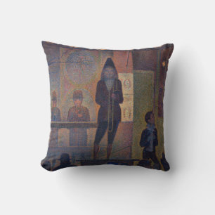 Georges Seurat - Circus Sideshow Cushion