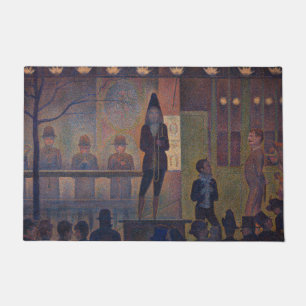 Georges Seurat - Circus Sideshow Doormat
