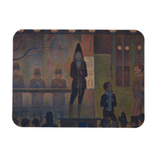 Georges Seurat - Circus Sideshow Magnet