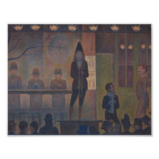 Georges Seurat - Circus Sideshow Photo Print (Front)