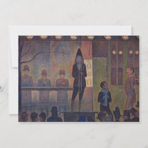 Georges Seurat - Circus Slideshow Invitation