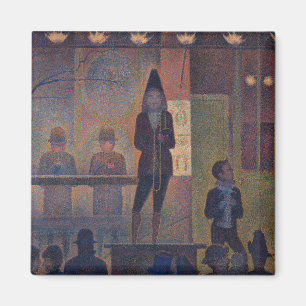 Georges Seurat - Circus Slideshow Magnet
