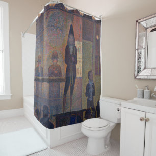 Georges Seurat - Circus Slideshow Shower Curtain