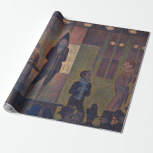 Georges Seurat - Circus Slideshow Wrapping Paper