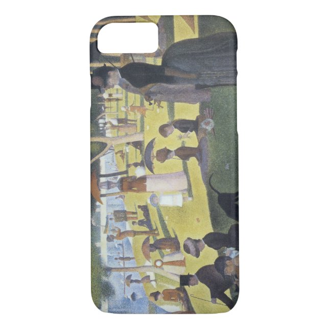 Georges Seurat Fine Art Painting iPhone 7 case (Back)
