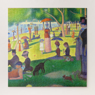 Georges Seurat La Grande Jatte Fine Art Painting Jigsaw Puzzle