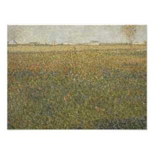 Georges Seurat - La Luzerne, Saint-Denis Photo Print